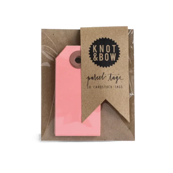 Pink Parcel Tags