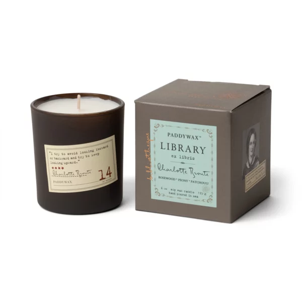 Library 6 oz Candle - Charlotte Bronte - Image 3