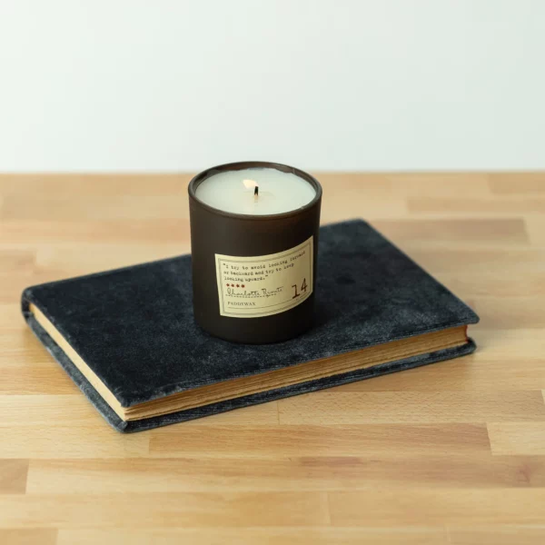 Library 6 oz Candle - Charlotte Bronte - Image 5