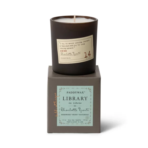 Library 6 oz Candle - Charlotte Bronte - Image 6