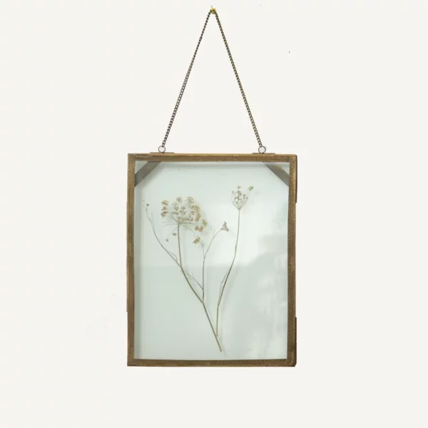 Brass Hanging Photo Frame 11x14