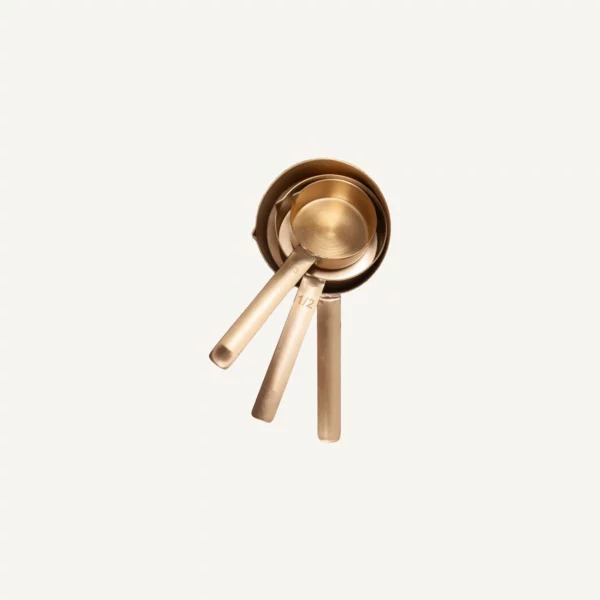 Brass Measuring Cup Set of 3 - Image 3