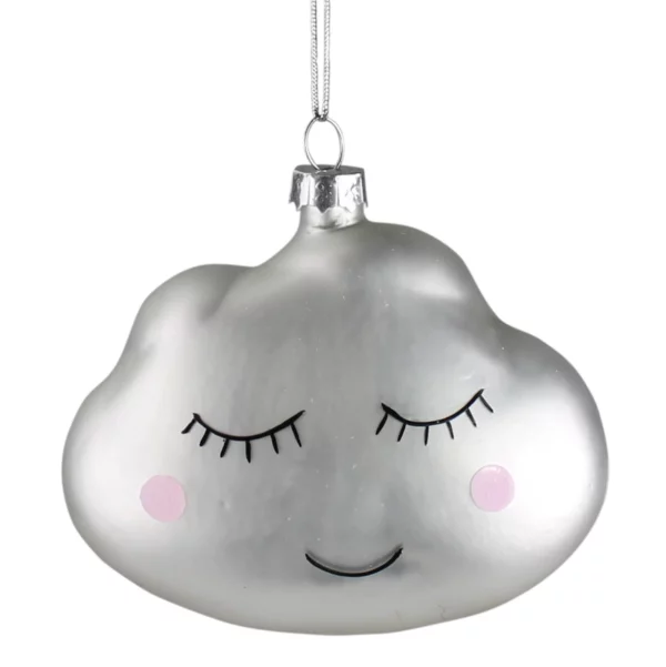 Cloud Ornament, Glass