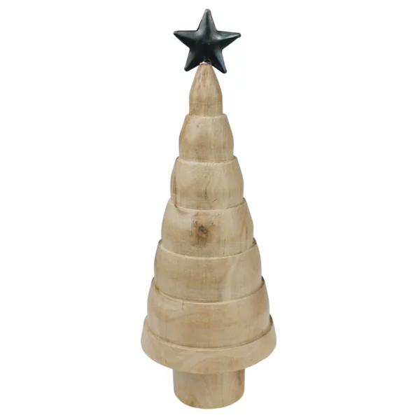 Copenhagen Tree with Star, Wood, Medium