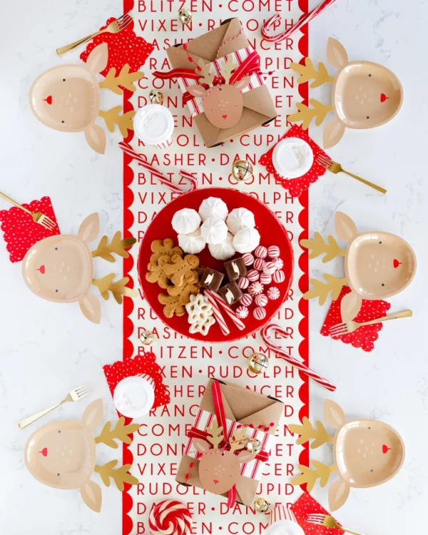 Dear Rudolph Reindeer Plate - Image 2