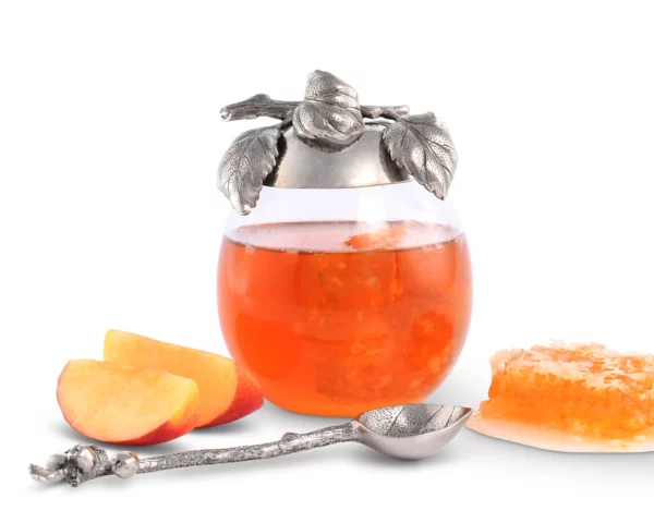 Apple Honey Pot: A Touch of Nature for Your Table - Image 2