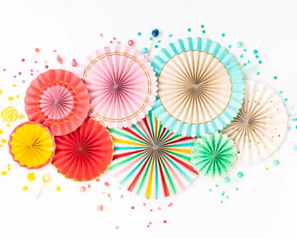 Hip Hip Hooray Party Fans - Image 3