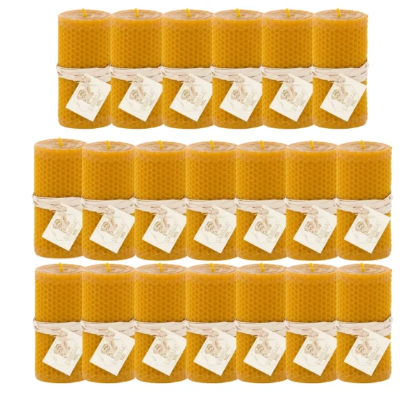 L'abellamel Candles, 3.94 x 2.36", Pack of 20