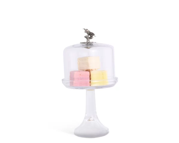 Honey Bee Glass Covered Cake / Dessert Stand - Image 3