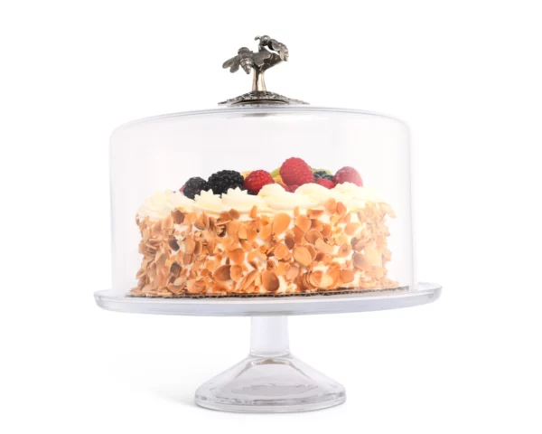 Honey Bee Glass Covered Cake / Dessert Stand - Image 4