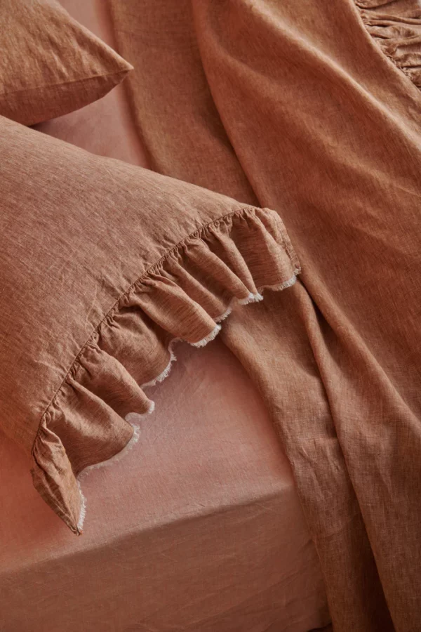 Cinnamon Pillowcase Sets, Ruffle - Image 2