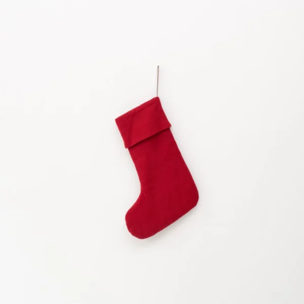 Lava Falls Linen Christmas Stocking - Image 2