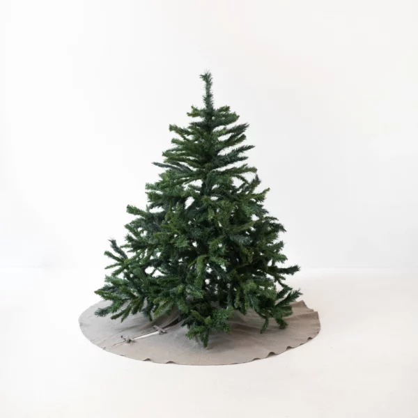 Natural Linen Christmas Tree Skirt