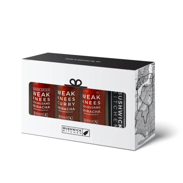 Weak Knees Sriracha Gift Set