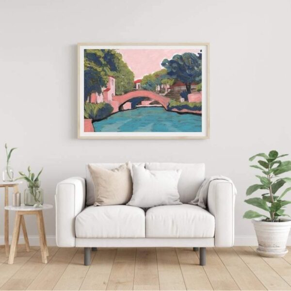 San Antonio Riverwalk Print, 8" x 10" - Image 2