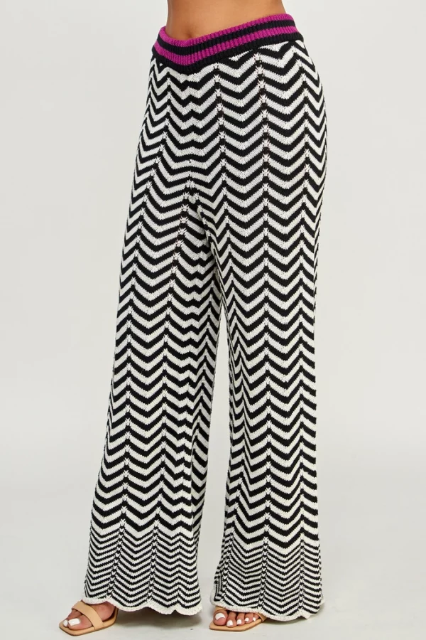Crochet Wide-Leg Trousers - Image 4