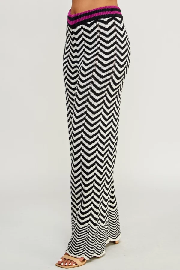 Crochet Wide-Leg Trousers - Image 3