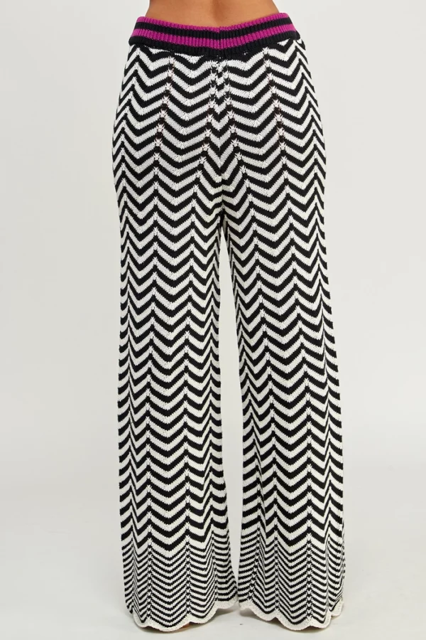 Crochet Wide-Leg Trousers - Image 2