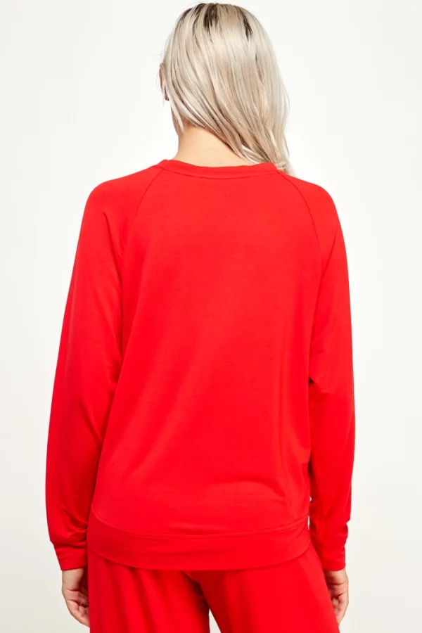 French Terry Round Neck Top - Image 9