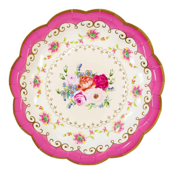 Truly Scrumptious, Vintage Paper Plates, 12 Pack - Image 7