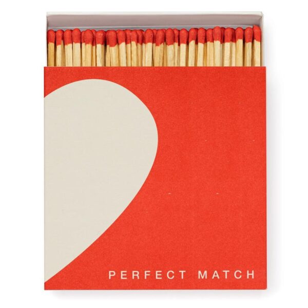 Perfect Match Square Matchbox