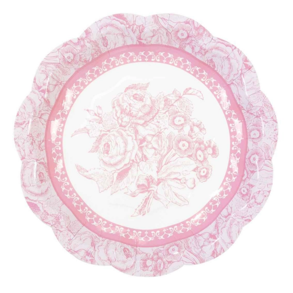 Truly Scrumptious, Vintage Paper Plates, 12 Pack - Image 4