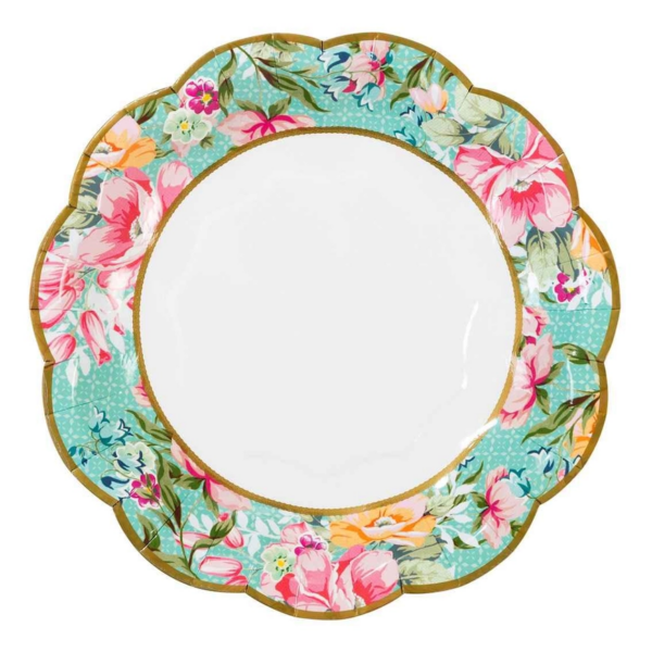 Truly Scrumptious, Vintage Paper Plates, 12 Pack - Image 8