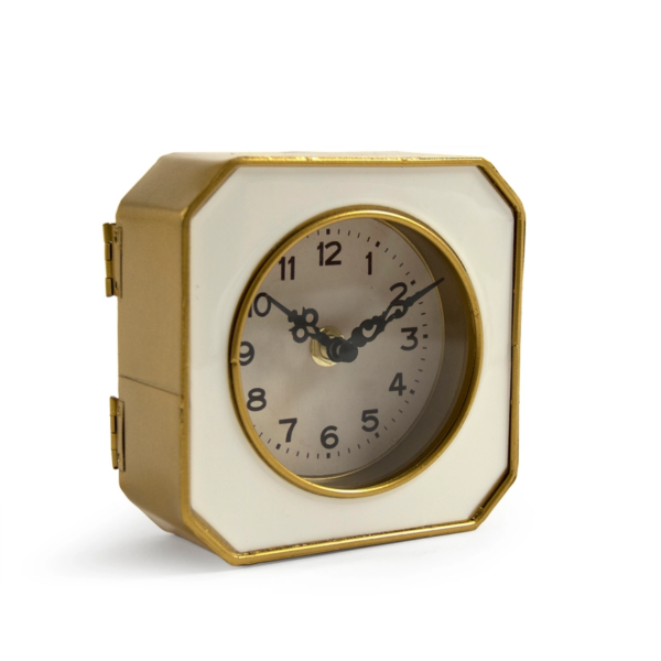 White and Gold Clock - Image 3