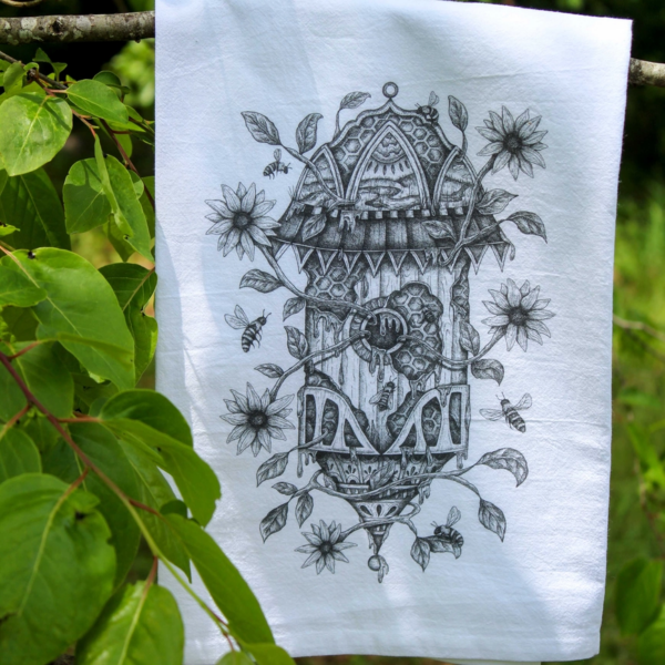 The Beehouse Tea Towel
