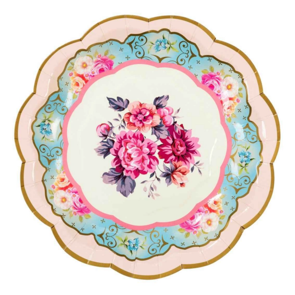 Truly Scrumptious, Vintage Paper Plates, 12 Pack - Image 5