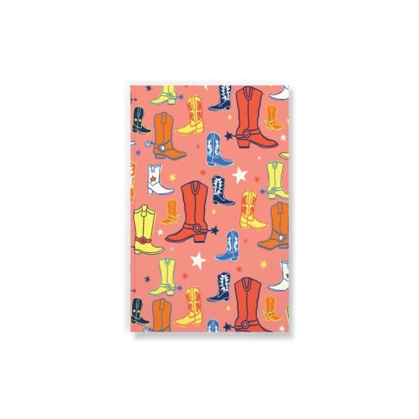 Colorful Boots: Step into Inspiration with a Layflat Journal (Small)