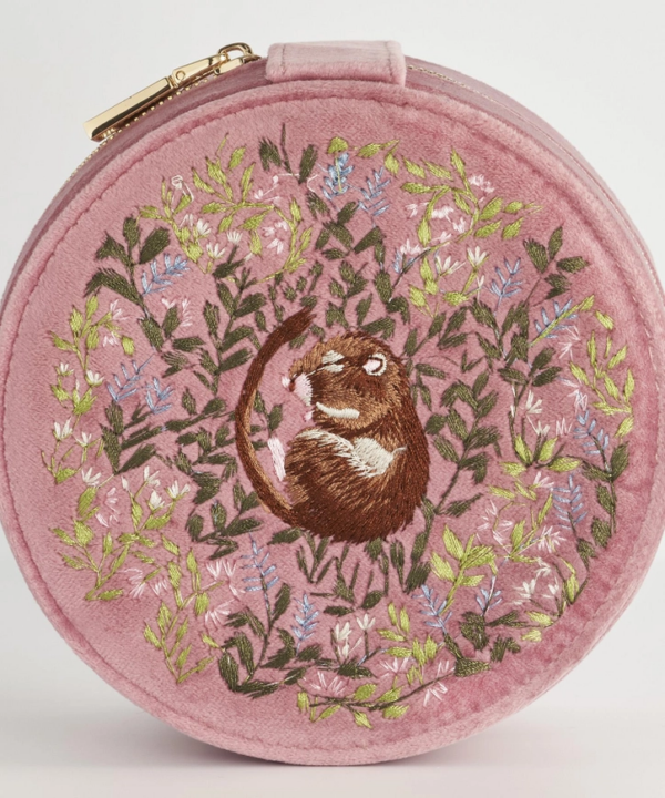 Fable Chloe Dormouse Jewelry Box - Pink: A Woodland Dream for Your Treasures (Limited Edition)