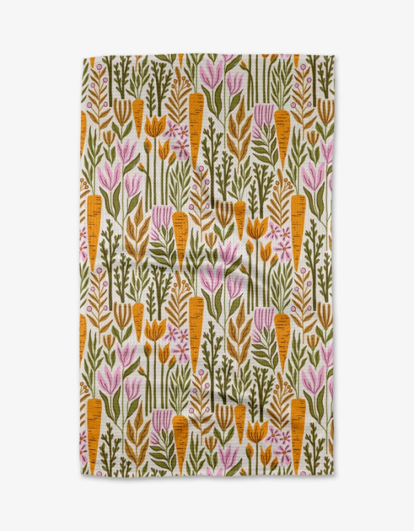 Geometry Gwendolyn Tea Towel: Eco-Friendly Functionality for Your Kitchen (18"x30")