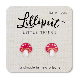 Mushroom Earrings