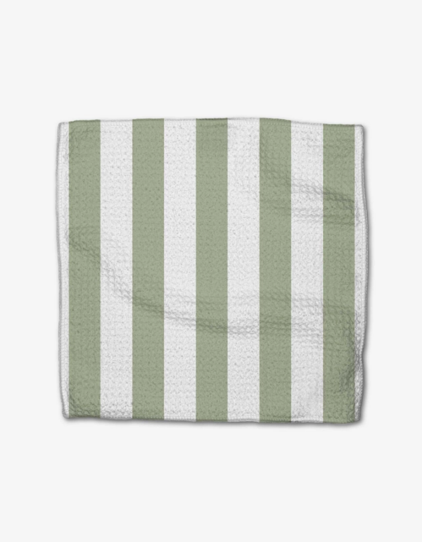 Geometry Sweet Mint Dishcloth Set: Eco-Friendly Cleaning with a Refreshing Touch (3-Pack, 10"x10") - Image 3