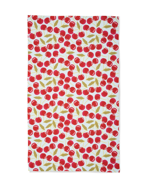 Sweet Cherry Tea Towel: Sustainable Style Meets Kitchen Performance