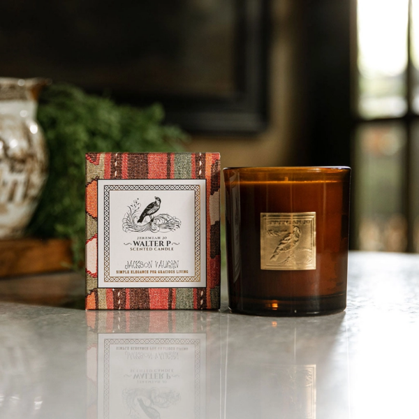Walter P Candle (Jeremiah Jo Collection) - Cassis, Black Currant & Fresh Lime Candle