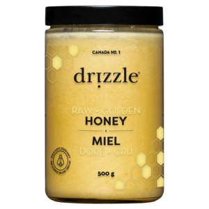 Golden Raw Honey, 17oz