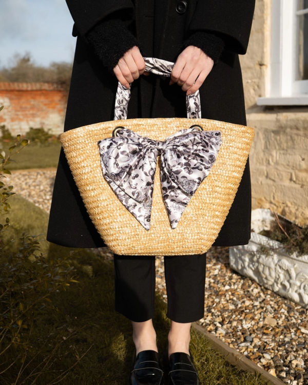 Fable Tree of Life Monochrome Basket Purse - Image 2