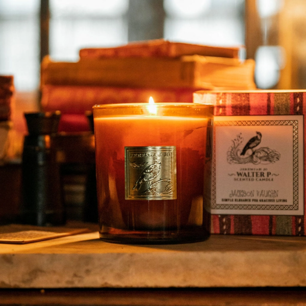 Walter P Candle (Jeremiah Jo Collection) - Cassis, Black Currant & Fresh Lime Candle - Image 3