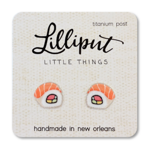 Sushi Roll Earrings