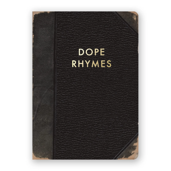 Dope Rhymes Journal: Medium - Unleash Your Inner Lyricist