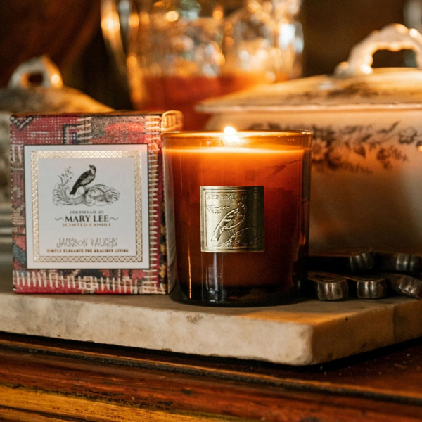 Mary Lee Candle (Jeremiah Jo Collection) - Ruby Red Grapefruit, Red Currant, Wild Blackberry - Image 3