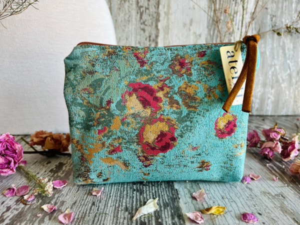 Orly Zipper Accessories Pouch Clutch: A Touch of Artistic Charm for Your Essentials