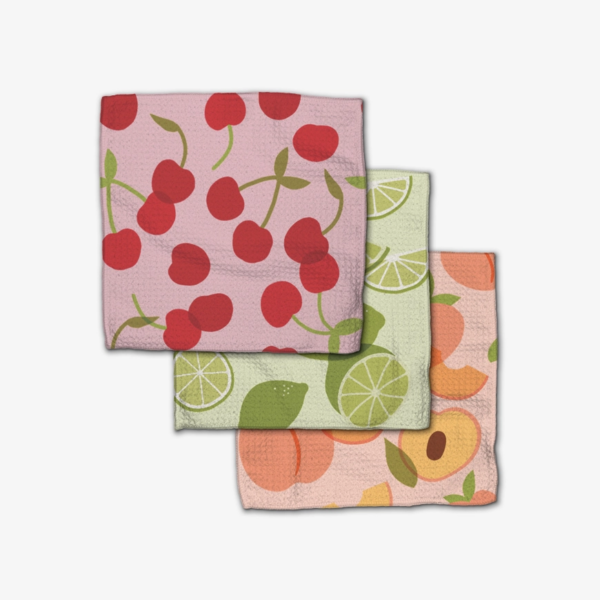 Fun in Miniature: Fruit Fun Mini Washcloth Set