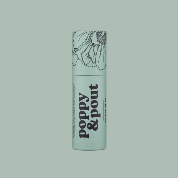 Poppy & Pout Sweet Mint Lip Balm: The Original Minty Favorite - Image 2