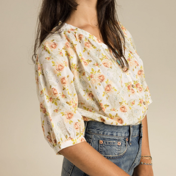 Embrace Country Charm with the Juliette Floral Blouse - Image 3