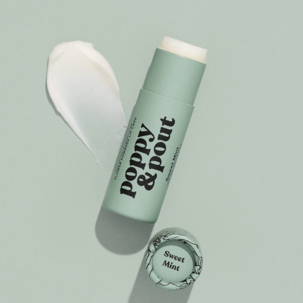 Poppy & Pout Sweet Mint Lip Balm: The Original Minty Favorite