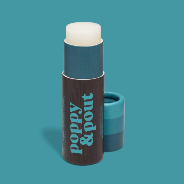 Escape to Paradise with Poppy & Pout's Retro Surf Coconut Coast Lip Balm!