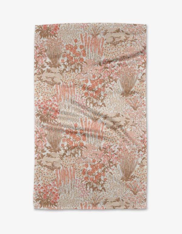 Cultivate Kitchen Charm with the Garden Bloom Tea Towel